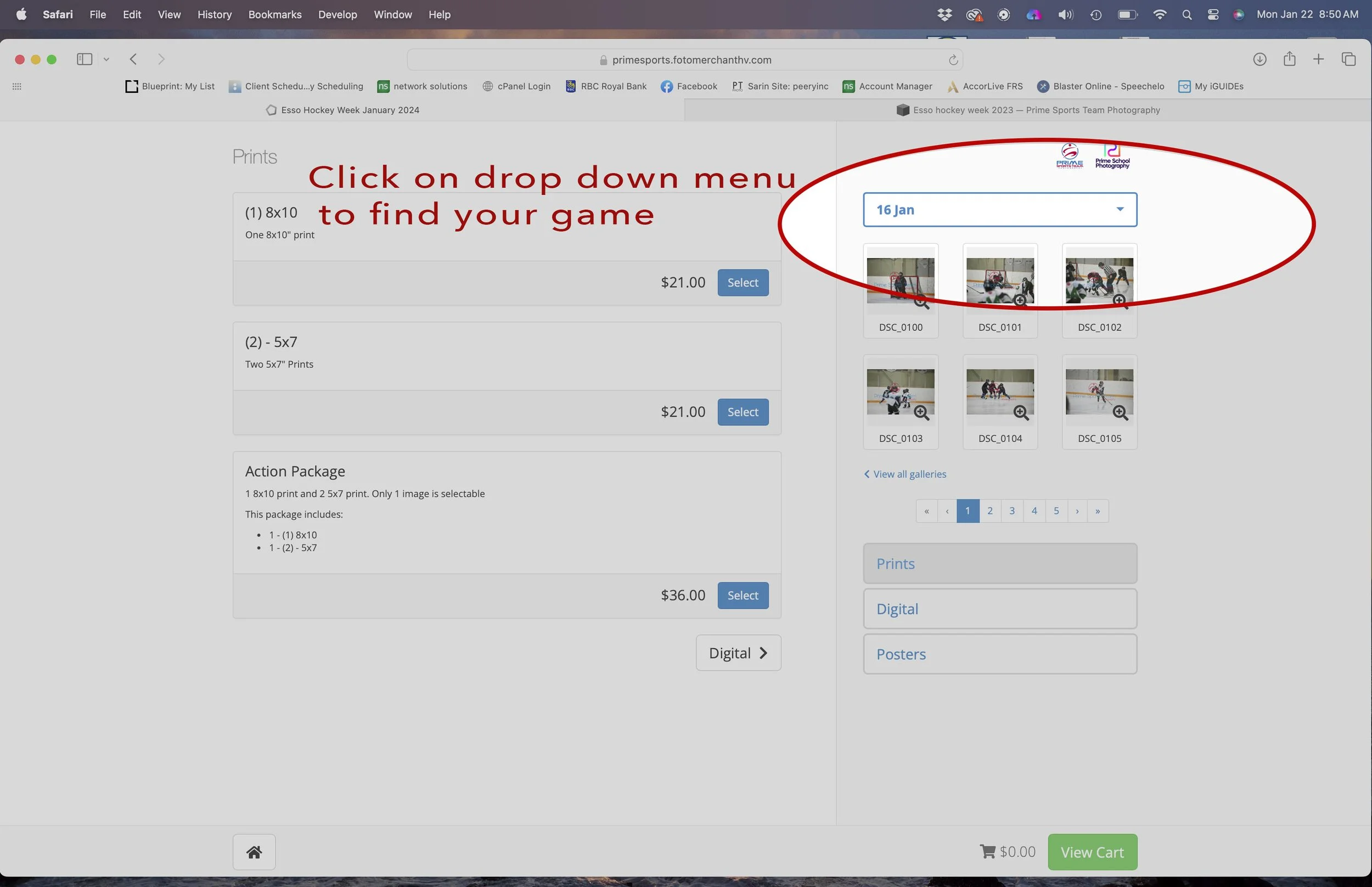 Esso hockey week 2023 — Prime Sports Team Photography
